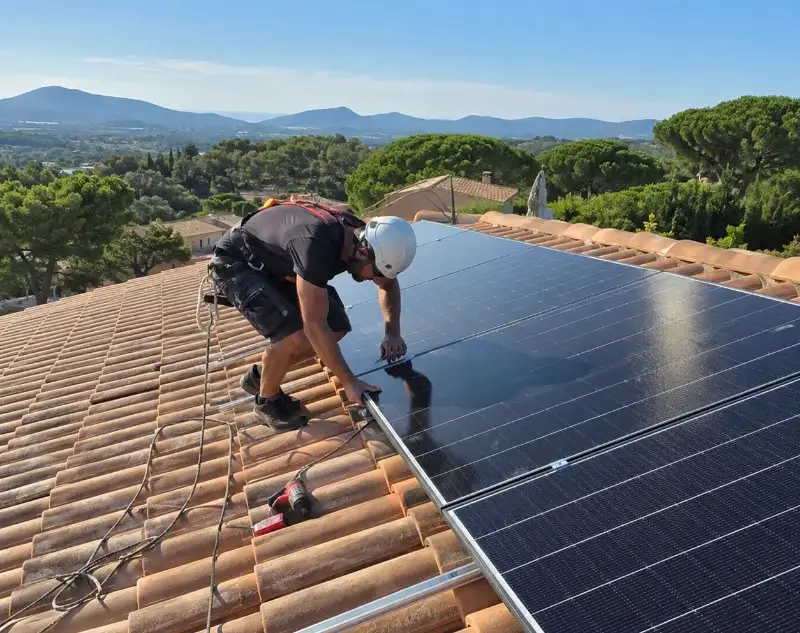 Installateur panneaux solaires Marpiré — pose photovoltaïque sur toiture